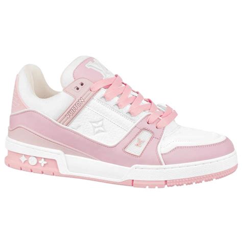 sneaker louis vuitton rosa|louis vuitton pink trainers.